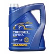 5L - 10w40 Diesel Extra MANNOL 7504 10W-40 pussintetiskā motoreļļa